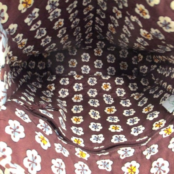 Vera Bradley Slate Blooms Shoulder Bag VGC - Picture 5 of 6